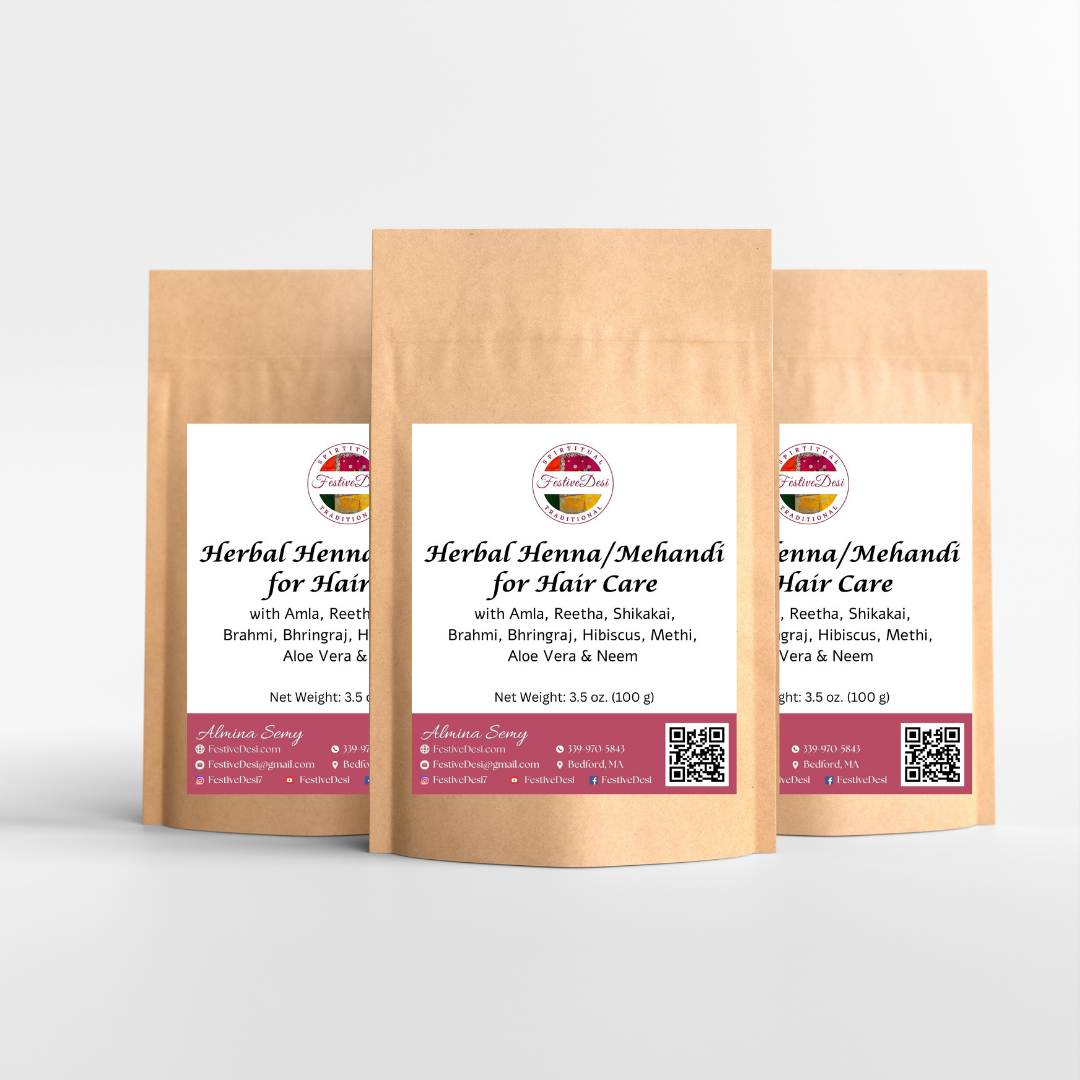 Herbal Henna Powder for Hair and Beard | 100 Grams