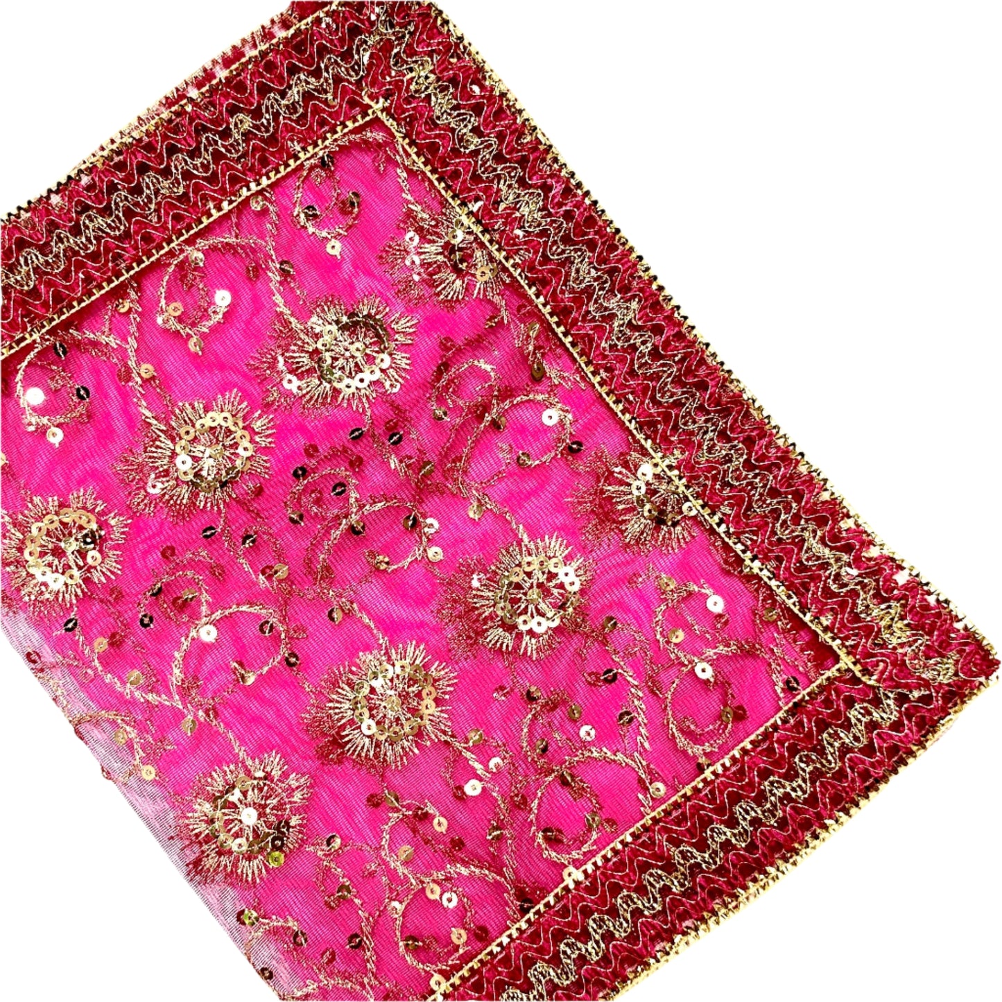 Pooja Medium Chunni Pink