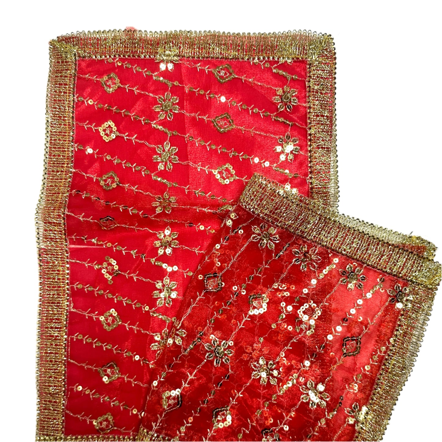 Pooja Medium Red Chunni