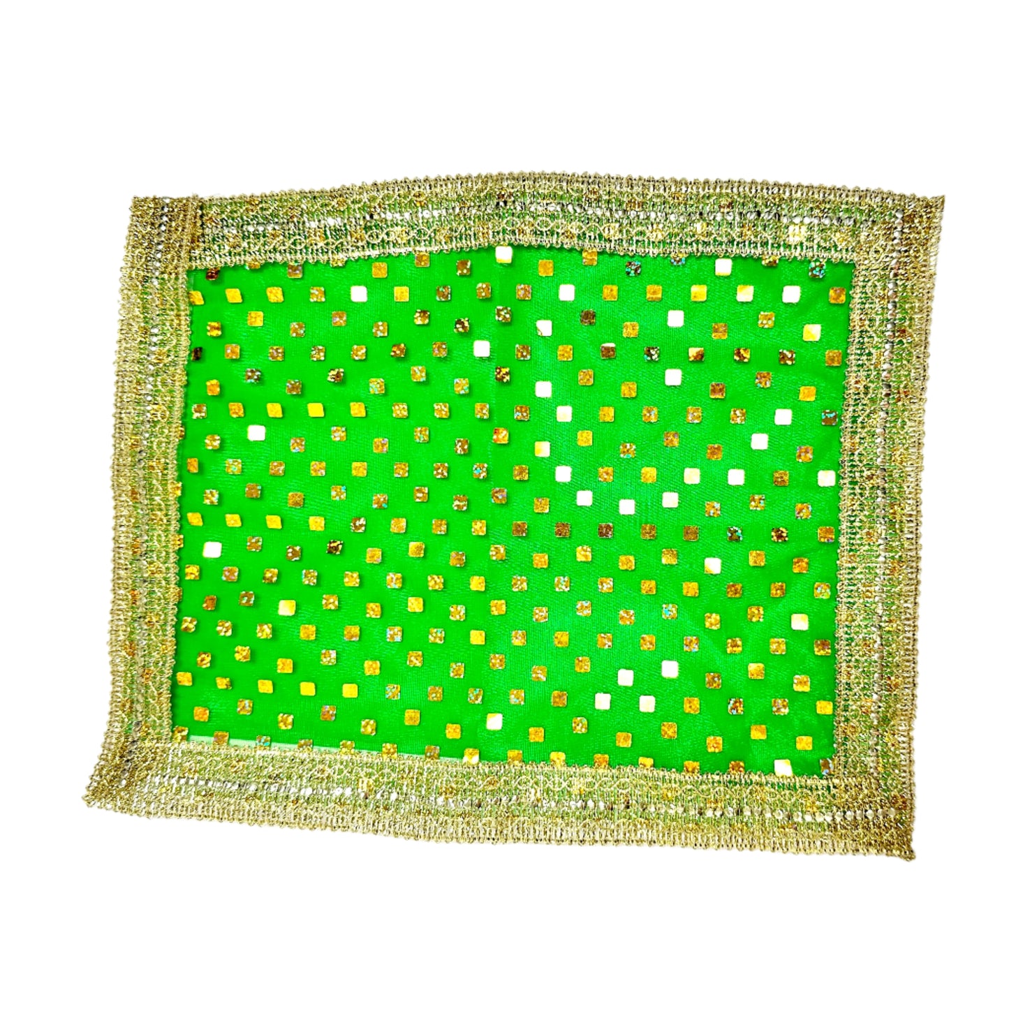 Small Pooja Chunni Green