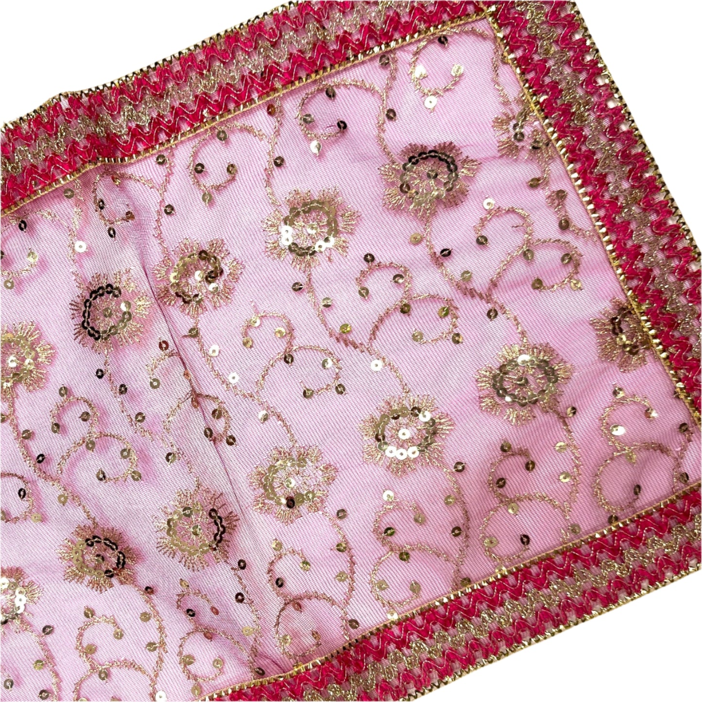Pooja Medium Chunni Pink