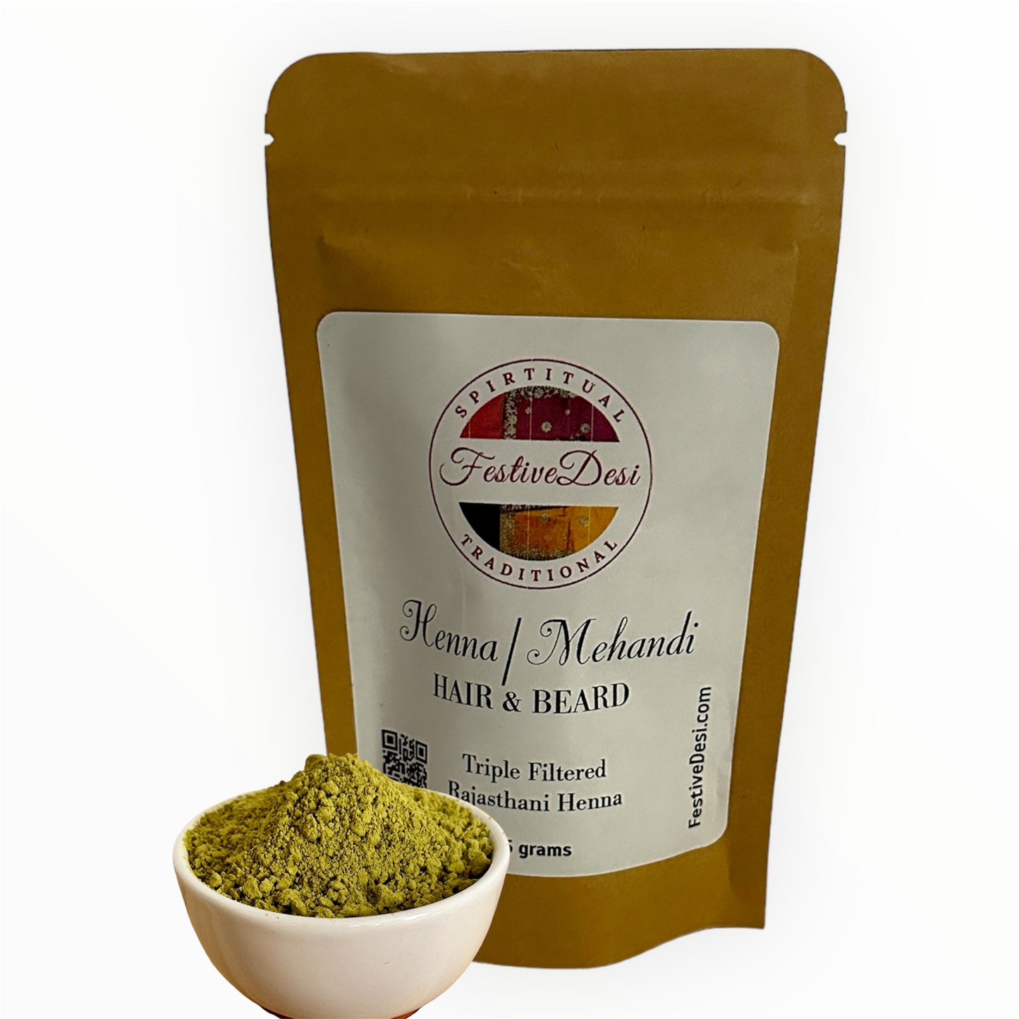 Rajasthani Henna Powder for Hair and Beard | 100 grams