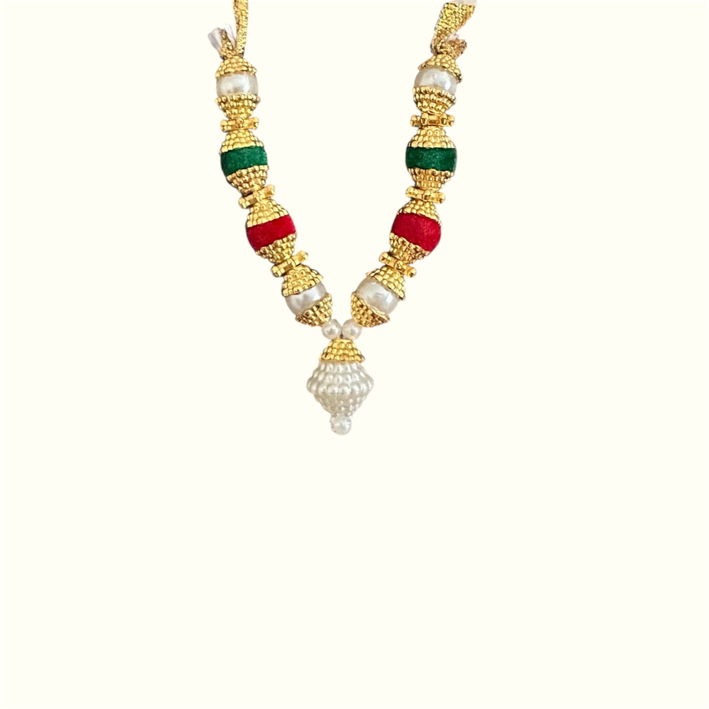 Mini Haar Mala – Artificial Garland for God Idols, Mandir & Pooja Decoration