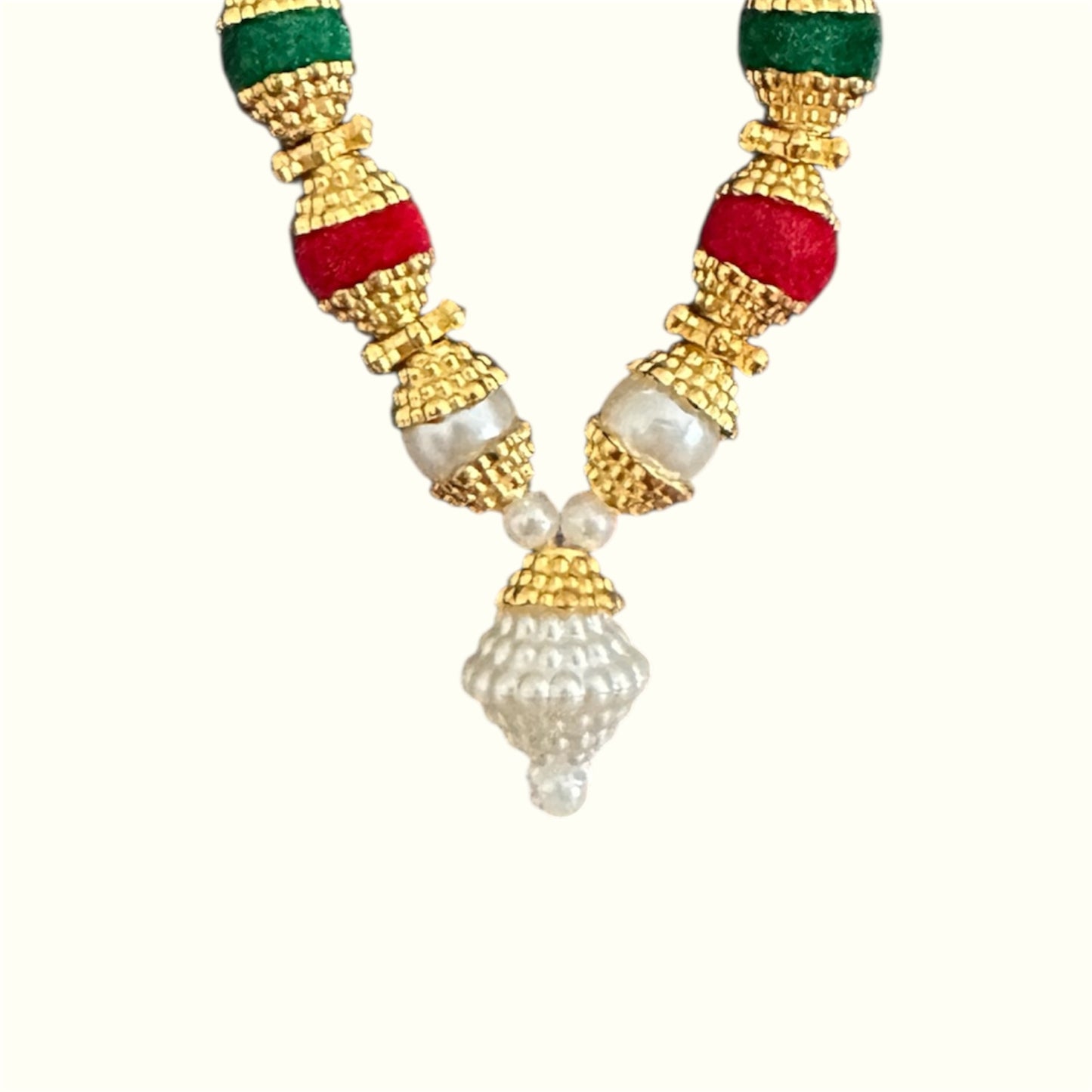 Mini Haar Mala – Artificial Garland for God Idols, Mandir & Pooja Decoration