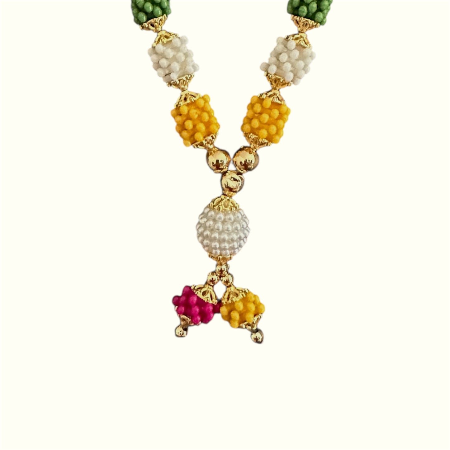 Mini Haar Mala – Artificial Garland for God Idols, Mandir & Pooja Decoration