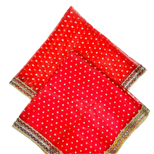 Pooja Thali RED Cover