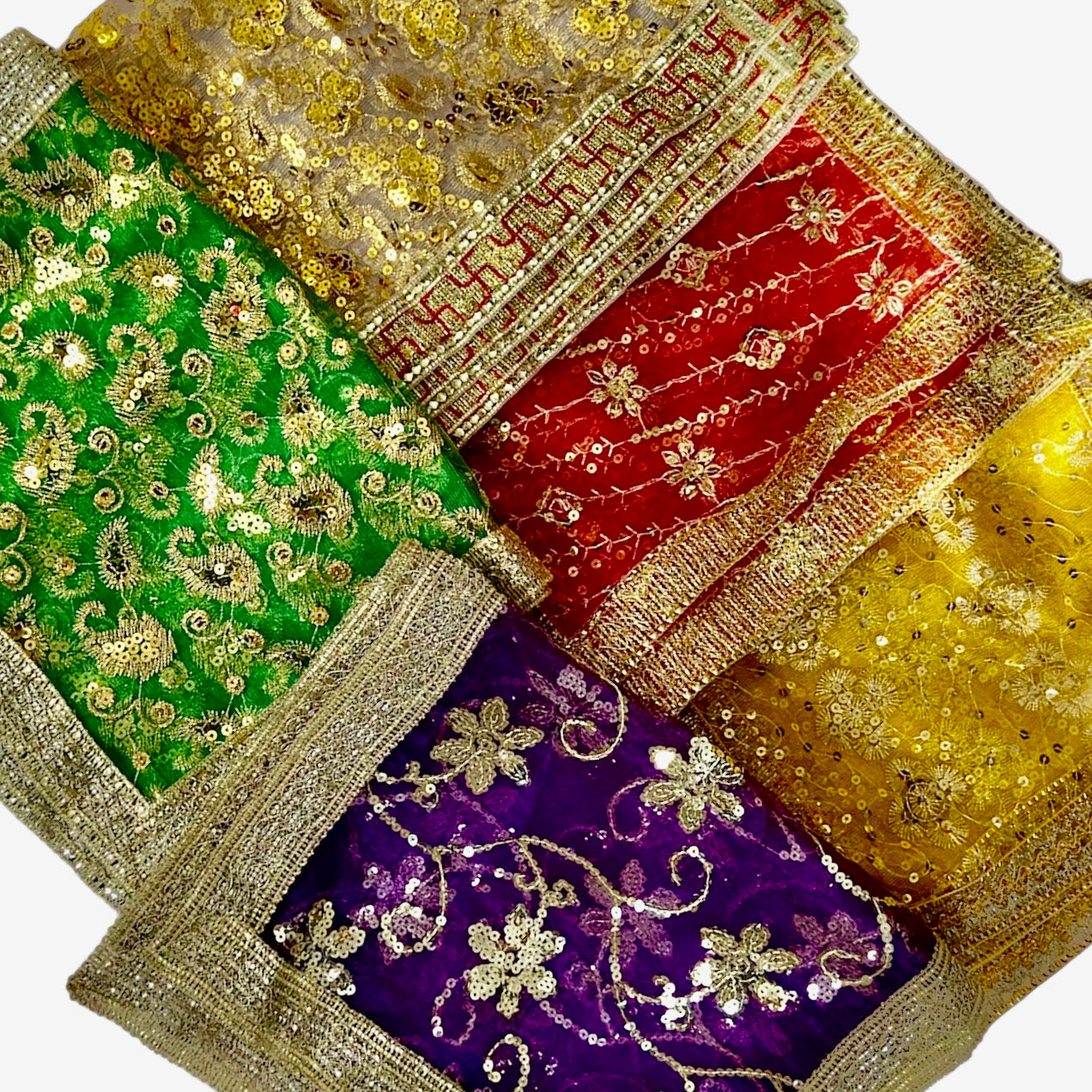 Pooja Chunni, Mata Chunni, Indian Religious Gift Pooja Decor