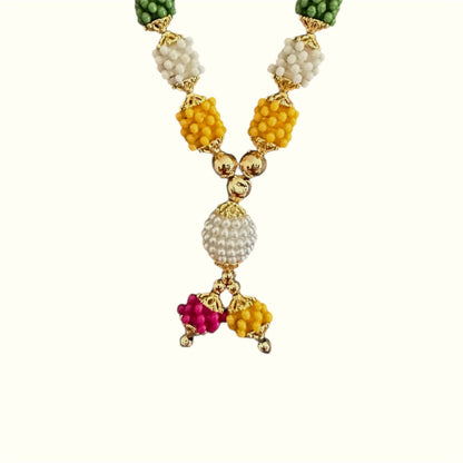 Mini Haar Mala – Artificial Garland for God Idols, Mandir & Pooja Decoration