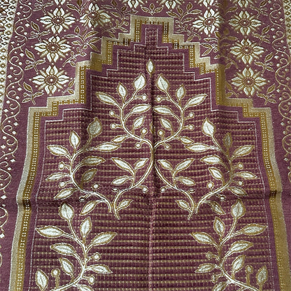 Islamic/Muslim Prayer Rug | Janamaz | Namaz - Floral Design