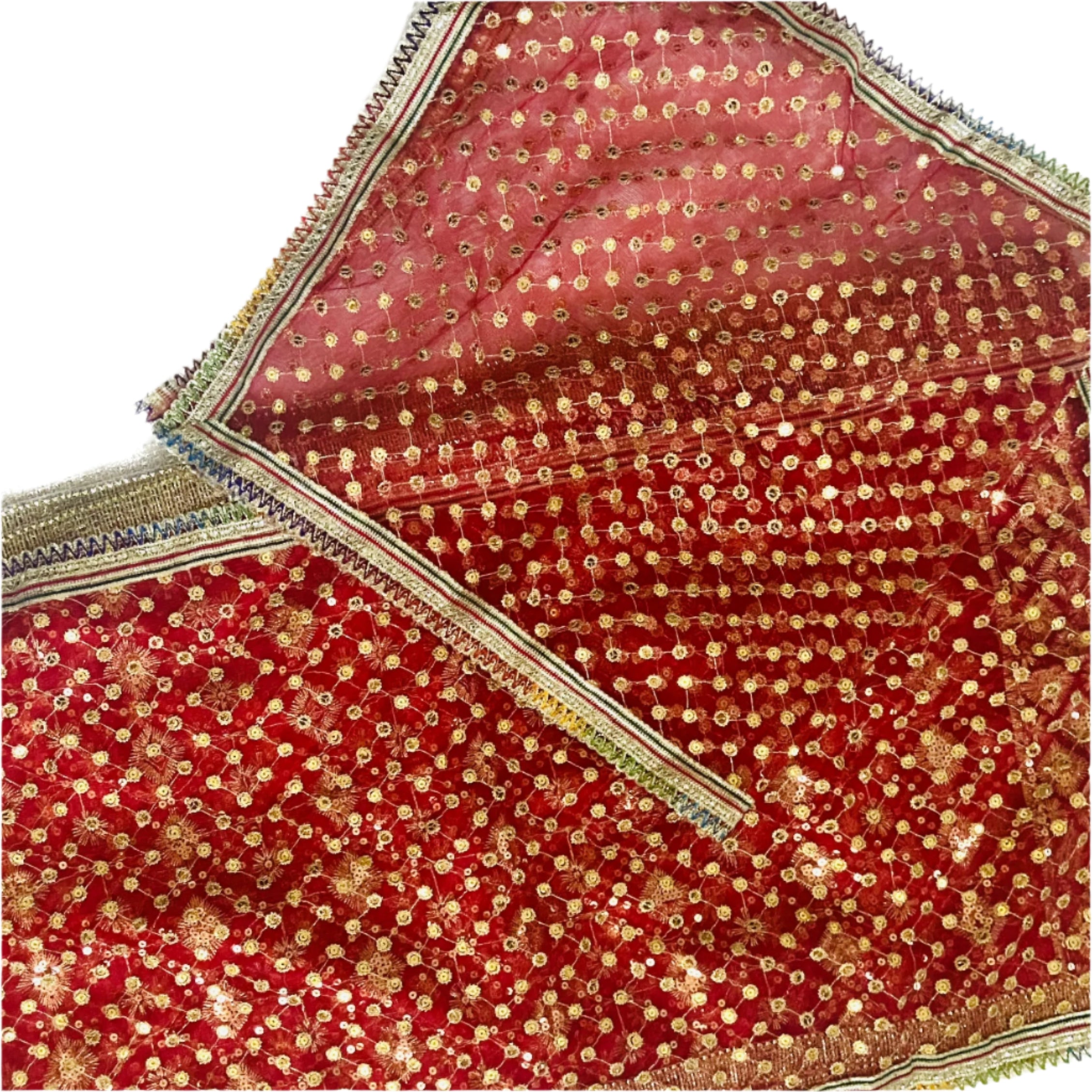 Chuna Mathi Pooja Chunni, Mata Chunni, Indian Religious Gift Pooja Decor – FestiveDesi