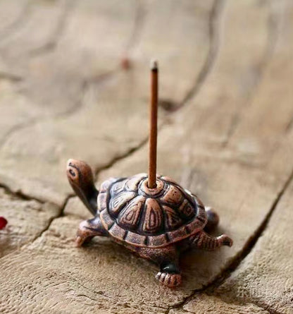 Turtle Shaped Incense Stick Holder Stand